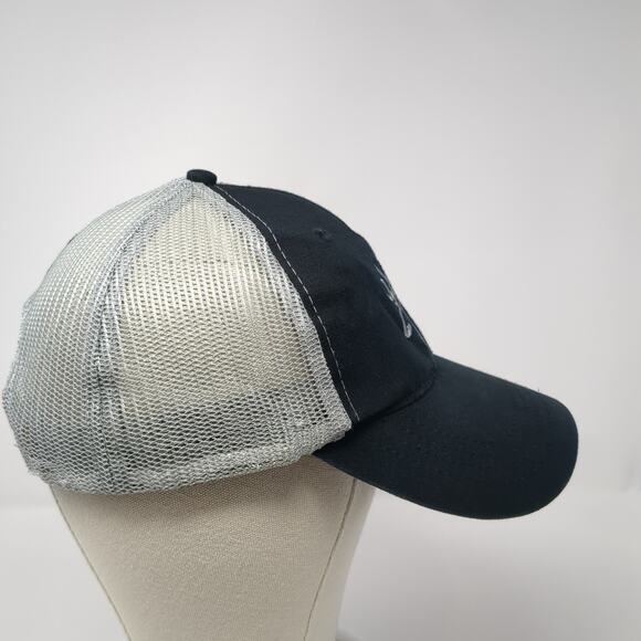 Browning Snapback Trucker Hat Black One Size Adjustable Embroidered Patriotic - Picture 5 of 9